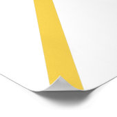 hallo Sunshine | Sun Modern Scandi Mustard Yellow Poster (Hoek)