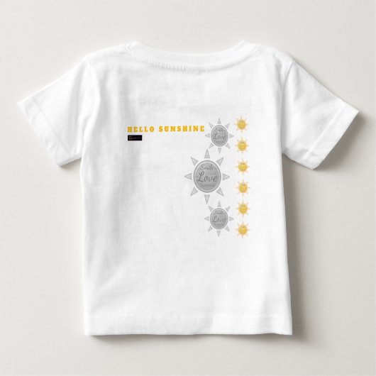 HALLO SUNSHINE T-SHIRT (Achterkant)
