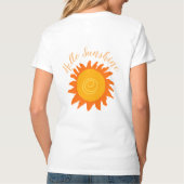 hallo Sunshine T-shirt (Achterkant)