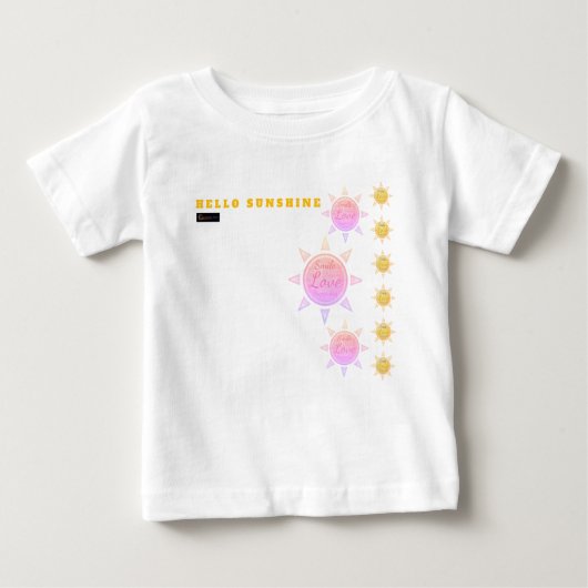 HALLO SUNSHINE T-SHIRT (Voorkant)