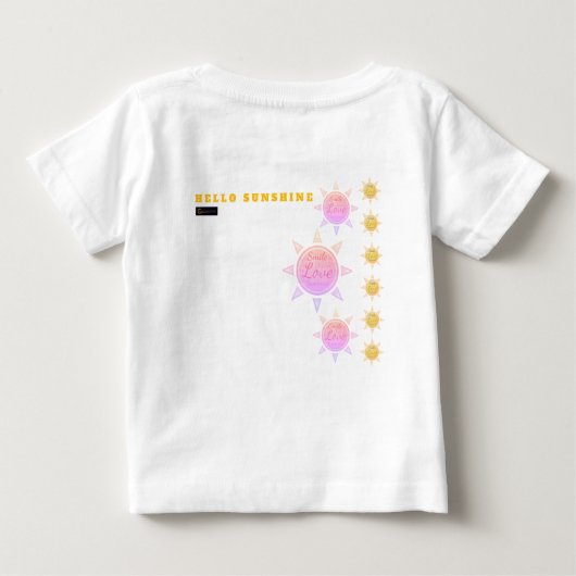 HALLO SUNSHINE T-SHIRT (Achterkant)