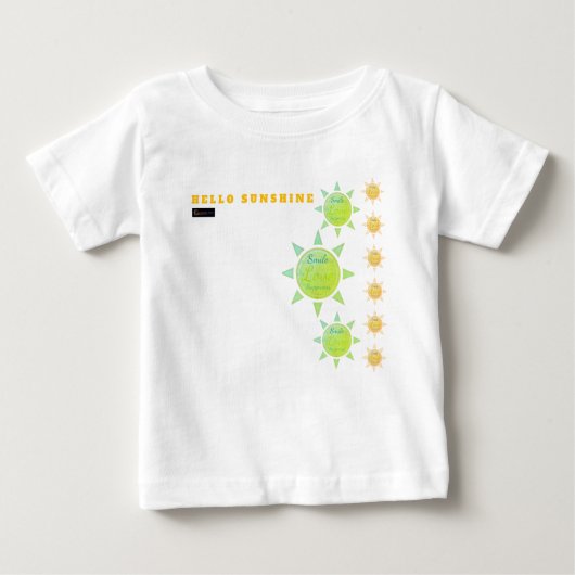 HALLO SUNSHINE T-SHIRT (Voorkant)