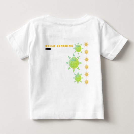 HALLO SUNSHINE T-SHIRT (Achterkant)
