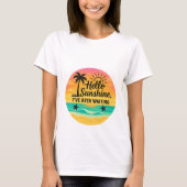 hallo Sunshine T-shirt (Voorkant)