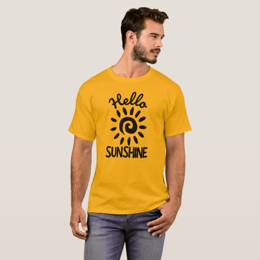 hallo Sunshine T-Shirt (Voorkant volledig)
