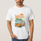 Hallo Sunshine T-Shirt - fleur je dag op met een (Voorkant)