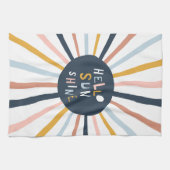 hallo Sunshine Theedoek (Horizontaal)