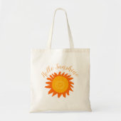 hallo Sunshine Tote Bag (Voorkant)