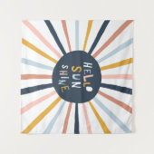 hallo Sunshine Wandkleed (Voorkant (horizontaal))