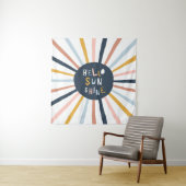 hallo Sunshine Wandkleed (In situ)