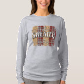 hallo Sweater Weather T-shirt (Voorkant)
