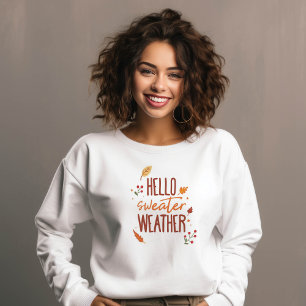 Hallo Sweater Weer Sweatshirt