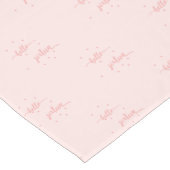 Hallo Sweet 16 blush pink Korte Tafelloper (Hoek)