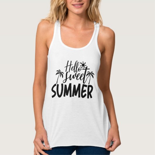 Hallo Sweet Summer-96828 Tanktop (Voorkant)
