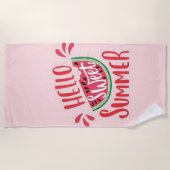 hallo Sweet Summer Strandlaken (Voorkant)