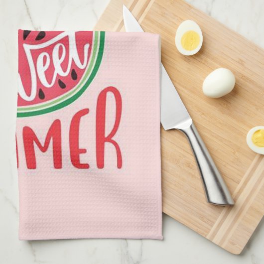 hallo Sweet Summer Theedoek (Quarter Fold)