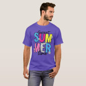 Hallo Sweet Summertime Vacation Beach Matching Fam T-shirt (Voorkant volledig)