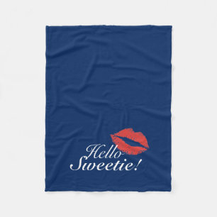 hallo Sweetie! Fleece Deken