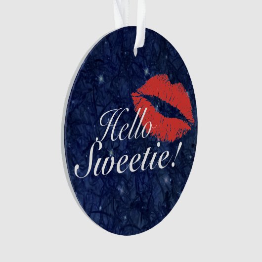hallo Sweetie Ornament (voorkant)