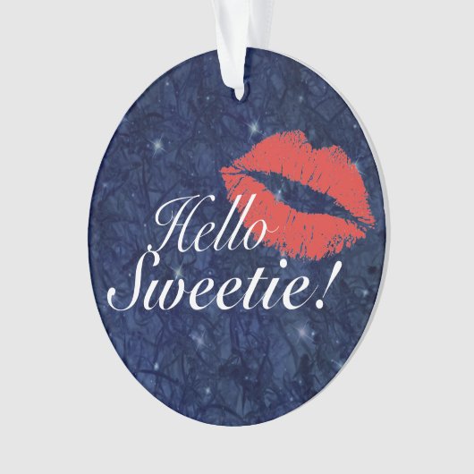hallo Sweetie Ornament (voorkant)