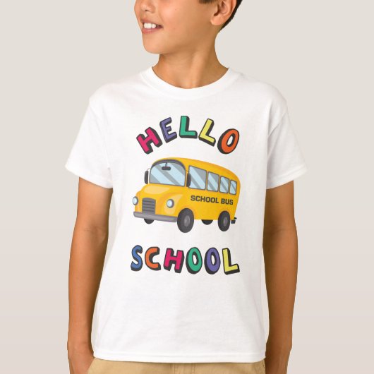 hallo t-shirt (Voorkant)