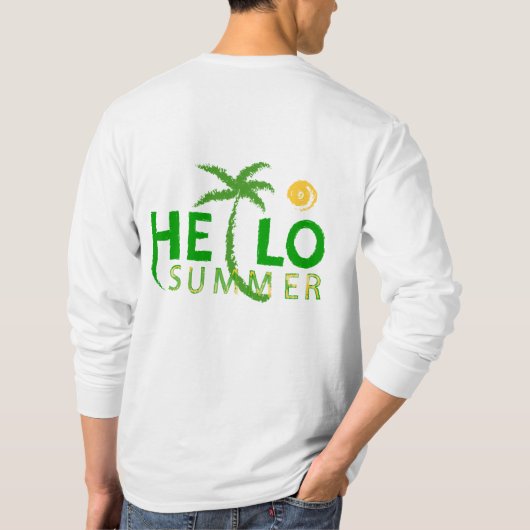 hallo t-shirt (Achterkant)