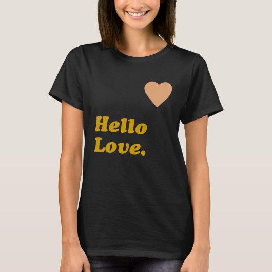 hallo t-shirt (Voorkant)