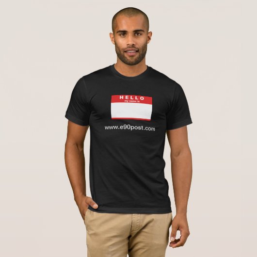 Hallo T-shirt (Voorkant volledig)