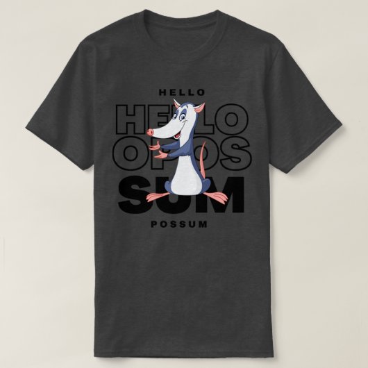 hallo t-shirt (Design voorkant)