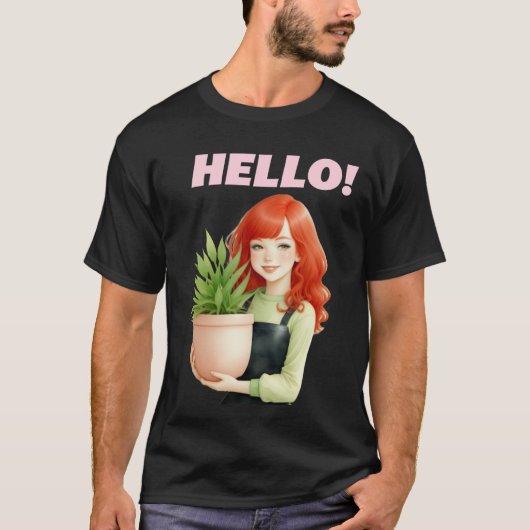 hallo t-shirt (Voorkant)