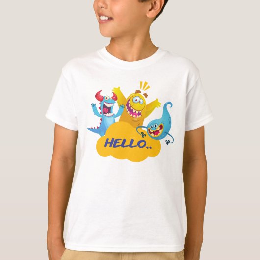 hallo t-shirt (Voorkant)