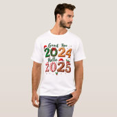 Hallo T-shirt Kerstdag 2024 (Voorkant volledig)