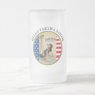 HALLO TARAWA SAILOR MATGLAS BIERPUL