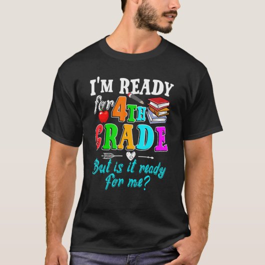 Hallo Team 4e klas Squad Leraar Student Terug Naar T-shirt (Voorkant)