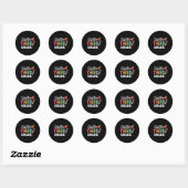 Hallo Team Derde Leerjaar Derde Leerjaar Terug Naa Ronde Sticker (Vel)