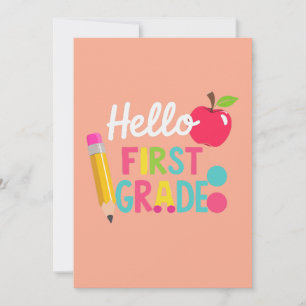 Hallo Team Eerste Leerjaar Terug naar School Eerst Kaart