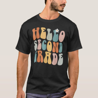 Hallo Team Tweede Klas Leraren Terug naar School G T-shirt