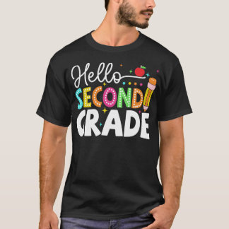 Hallo Team Tweede Klas Terug naar School T T-shirt
