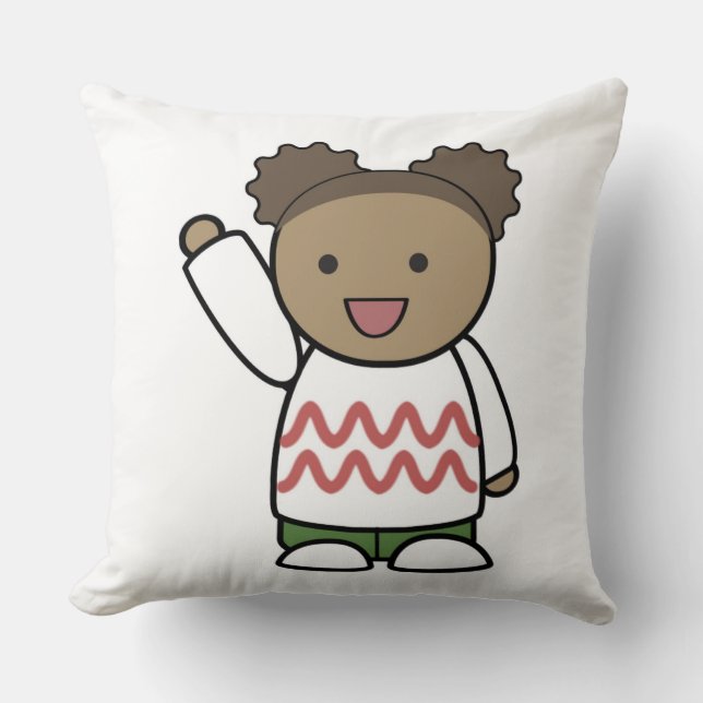 hallo TEDDY BEAR Kussen (Voorkant)