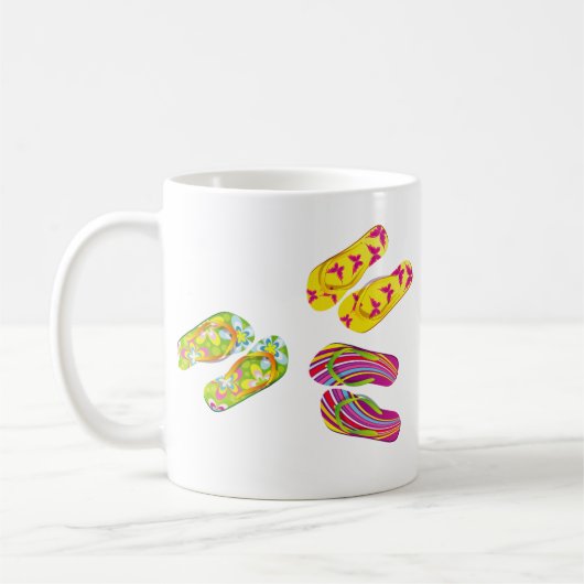 hallo Teenslippers Koffiemok (Links)