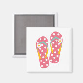 hallo Teenslippers Magneet (Voorkant / Achterkant)