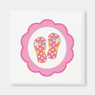 hallo Teenslippers Magneet