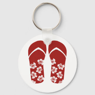 hallo Teenslippers Sleutelhanger