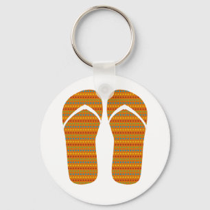 hallo Teenslippers Sleutelhanger