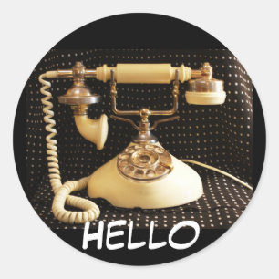 Hallo, telefoon stickers