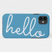 hallo telefoonkwestie Case-Mate iPhone case (Achterkant (horizontaal))