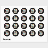 Hallo Terug naar School Ronde Sticker (Vel)