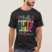 Hallo Terug naar School T-shirt (Voorkant)