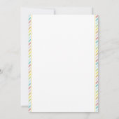 Hallo Terug naar school Vaarwel Zomer Kaart (Achterkant)