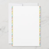 Hallo Terug naar school Vaarwel Zomer Kaart (Achterkant)